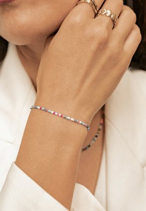 Hey Happiness, MULTICOLOR BEAD - Bracelet - silver-coloured