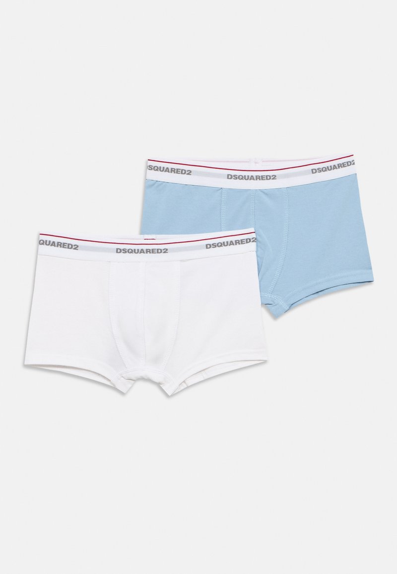 Dsquared2 2 PACK - Παντελόνι - white/light blue