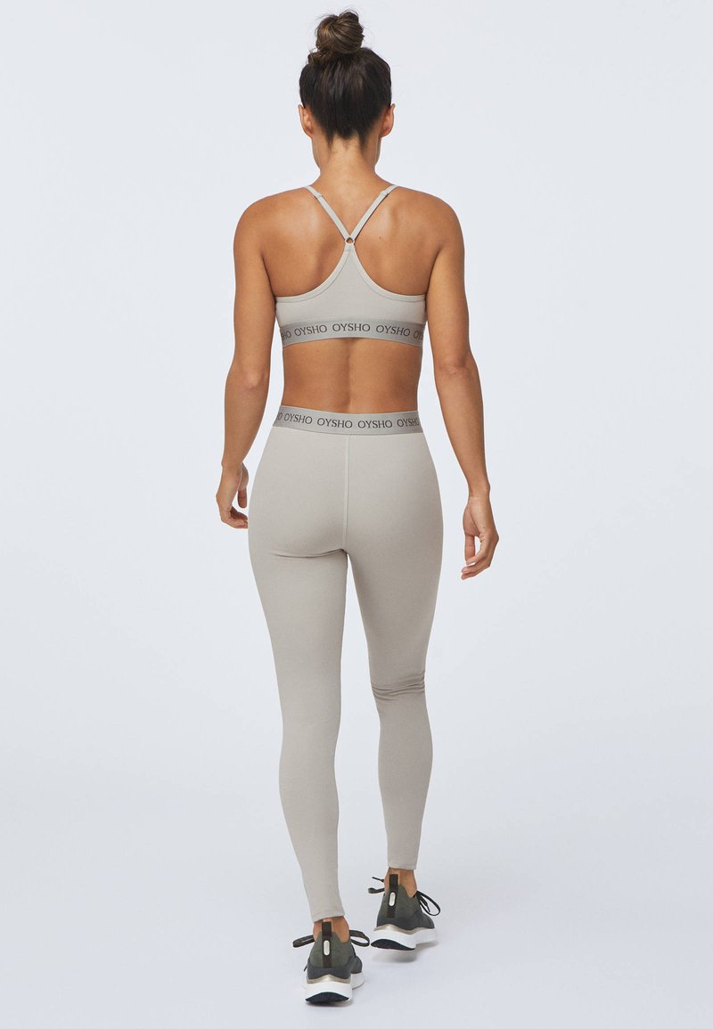 Oysho Leggings Beige Zalando De