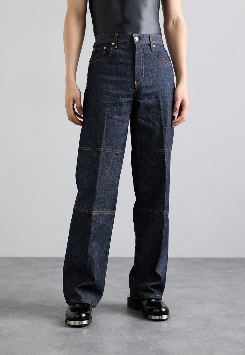 Helmut Lang CARPENTER - Avar lõikega teksad - raw indigo