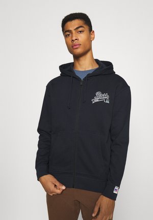 BOSS X RUSSELL ATHLETIC SANYO - Felpa con zip - navy