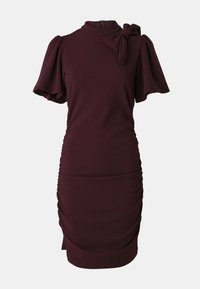 VICLARA BOW SHORT DRESS - Jerseykjole - winetasting