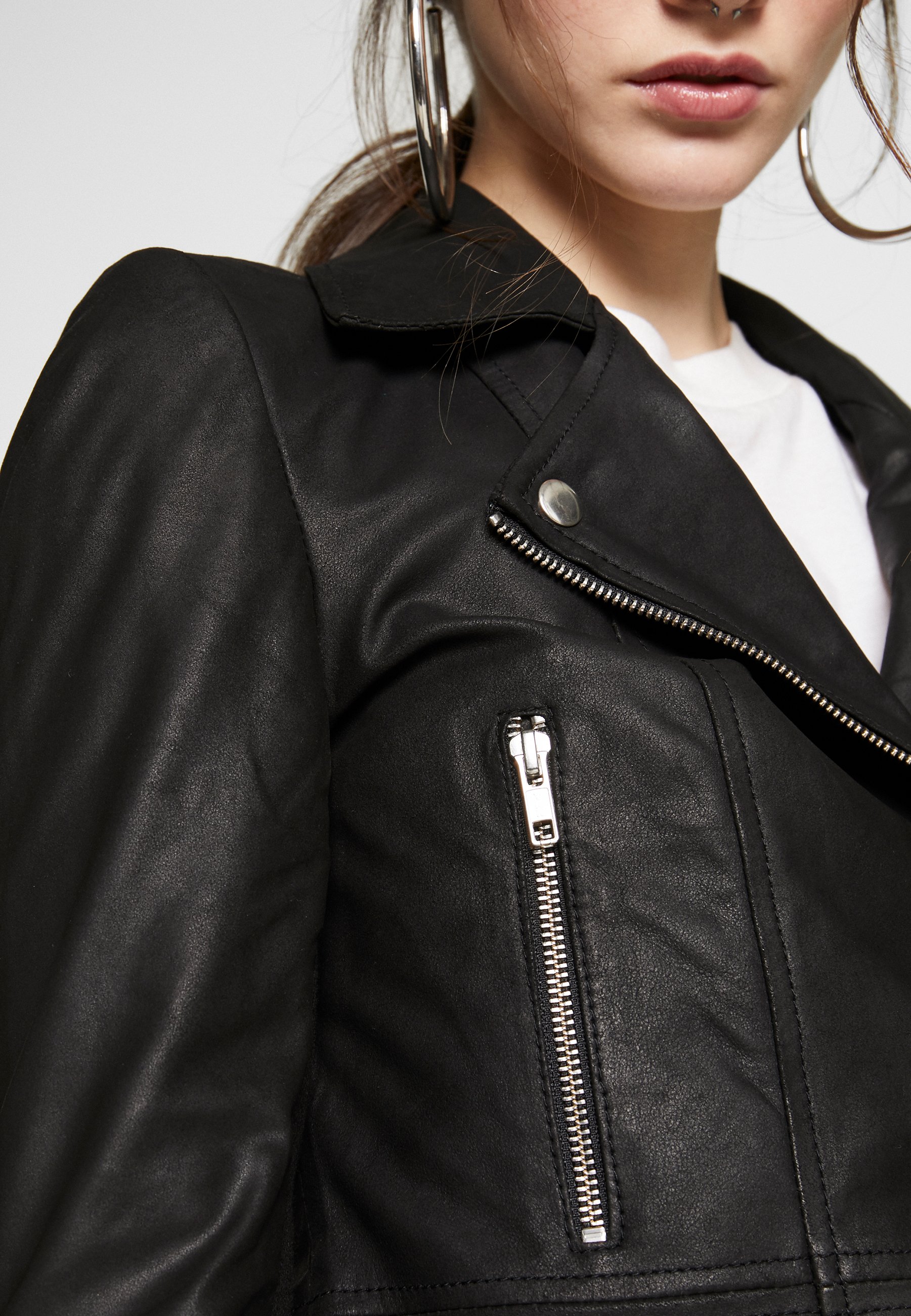 YAS Petite YASSOPHIE JACKET Skinnjakke black Zalando.no Object OBJNETTIE L JACKET Skinnjakke black Zalando.no