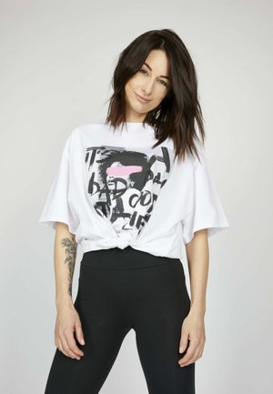 ICON - T-shirt con stampa - white