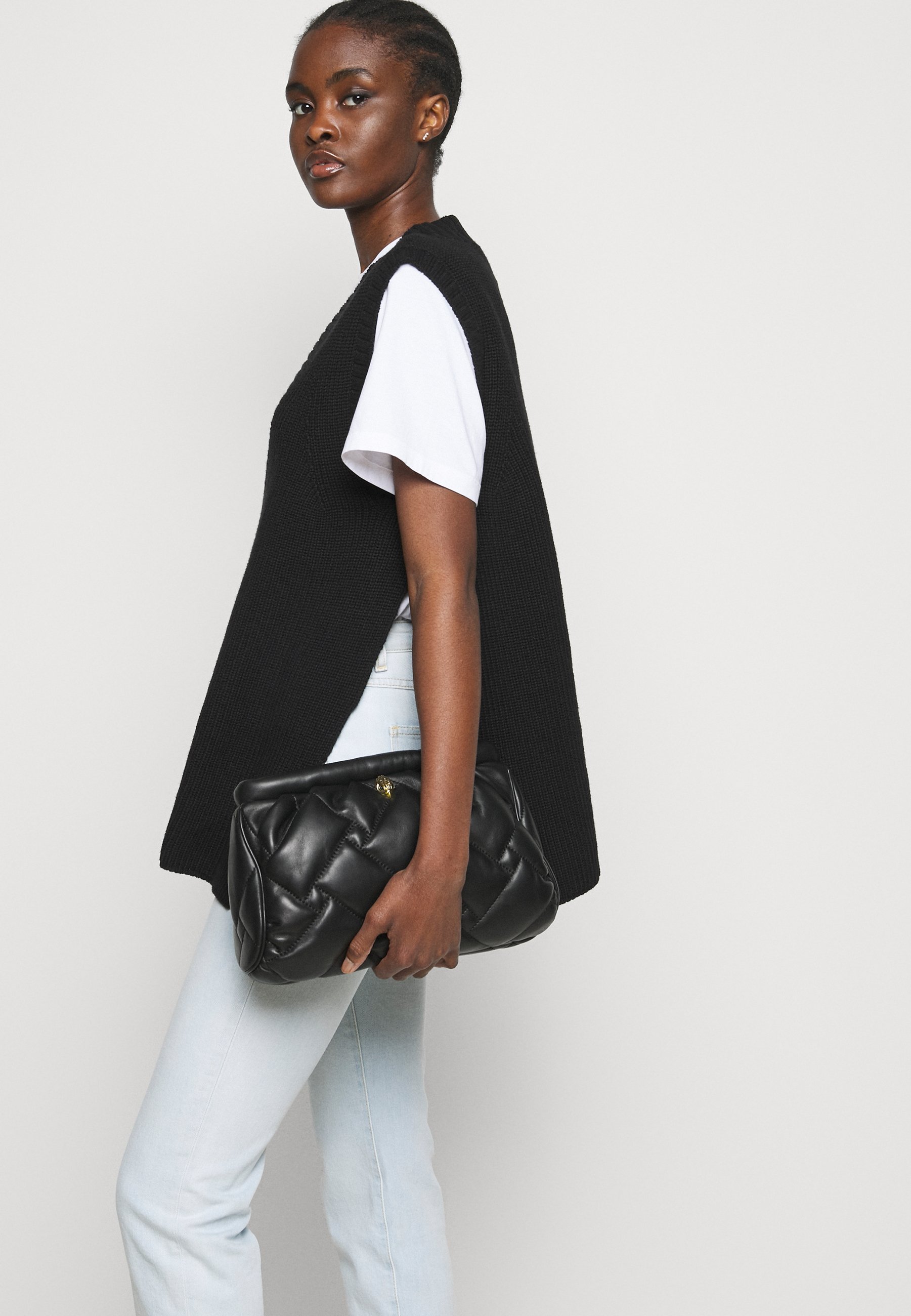 kurt geiger kensington soft clutch