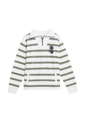 Jersey de punto - khaki stripes
