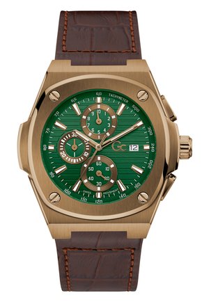 GC COUSSIN SHAPE - Chronograph - Brown