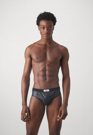 BRIEF WITH X FLY - Slip - black