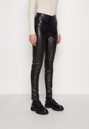 Gina Tricot Tall Κολάν - Παντελόνια - black