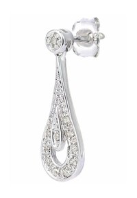 DIAMANT L'ÉTERNEL TEARDROP DESIGN  - Auskarai - white gold
