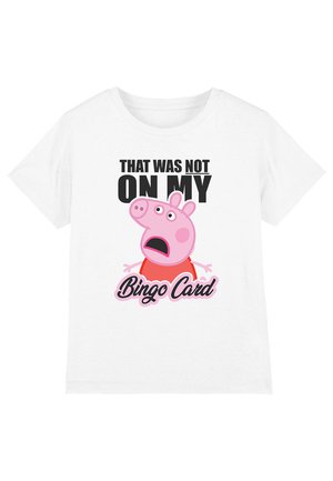 Print T-shirt - white