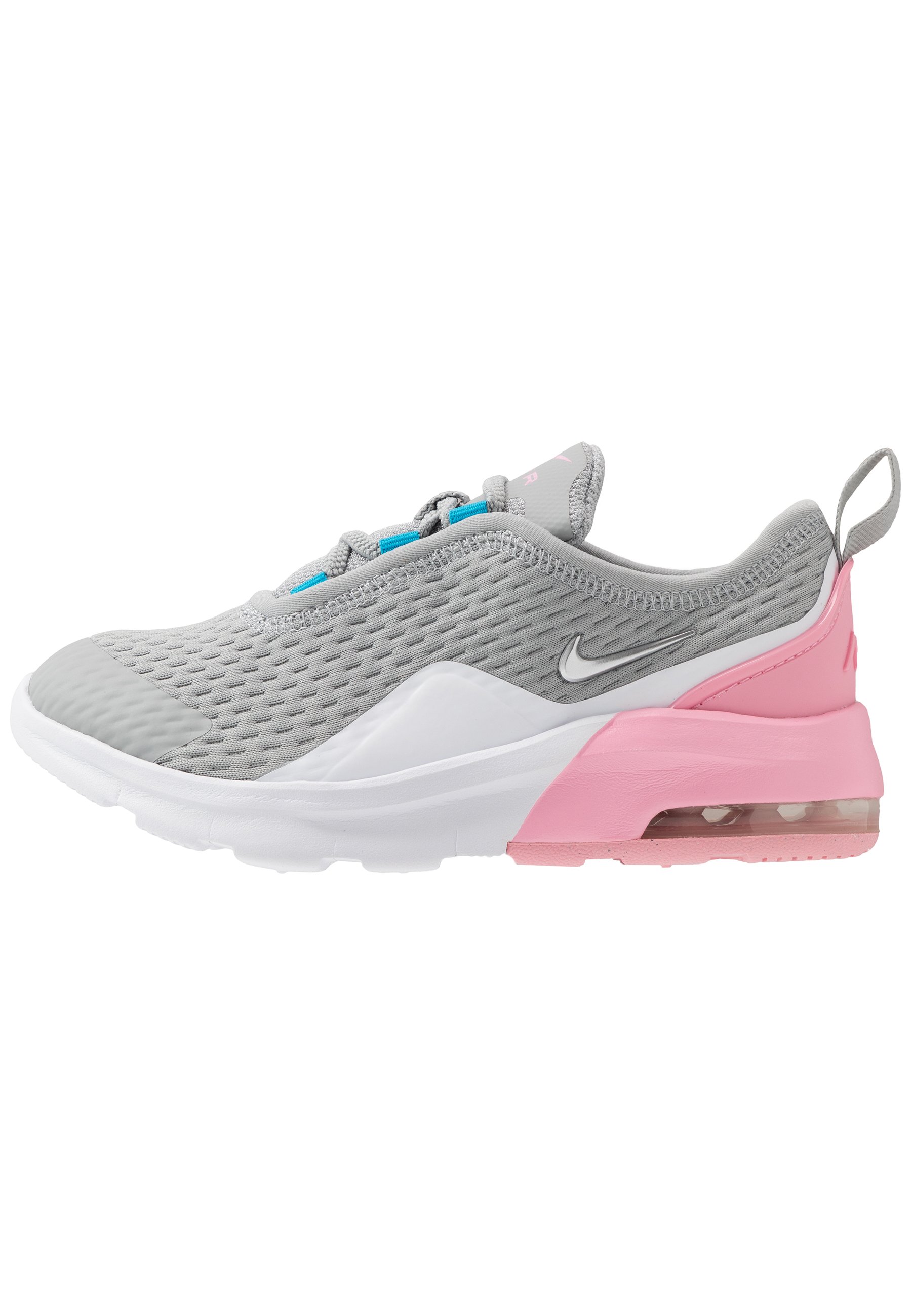 pink and blue nike trainers