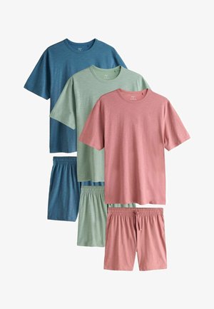 Next, NEXT PYJAMA SET 3 PACK - Pyjama - blue green red