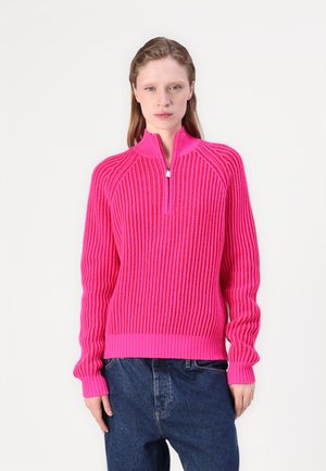 FILS BICOLORES - Strickpullover - passion red