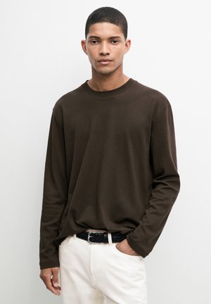 Massimo Dutti, - Bluzka z długim rękawem