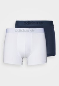 adidas Originals - TRUNK 2 PACK - Panties - white/grey - 0