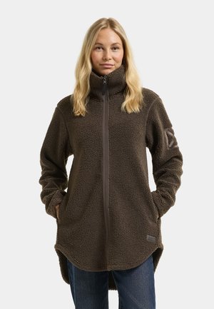 Didriksons UMI FULL-ZIP - Fleecejakke - dark mocha
