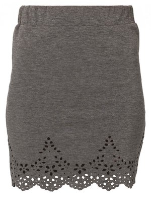 Mini skirts  - mottled grey