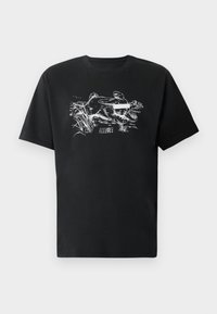 T-Shirt print - washed black