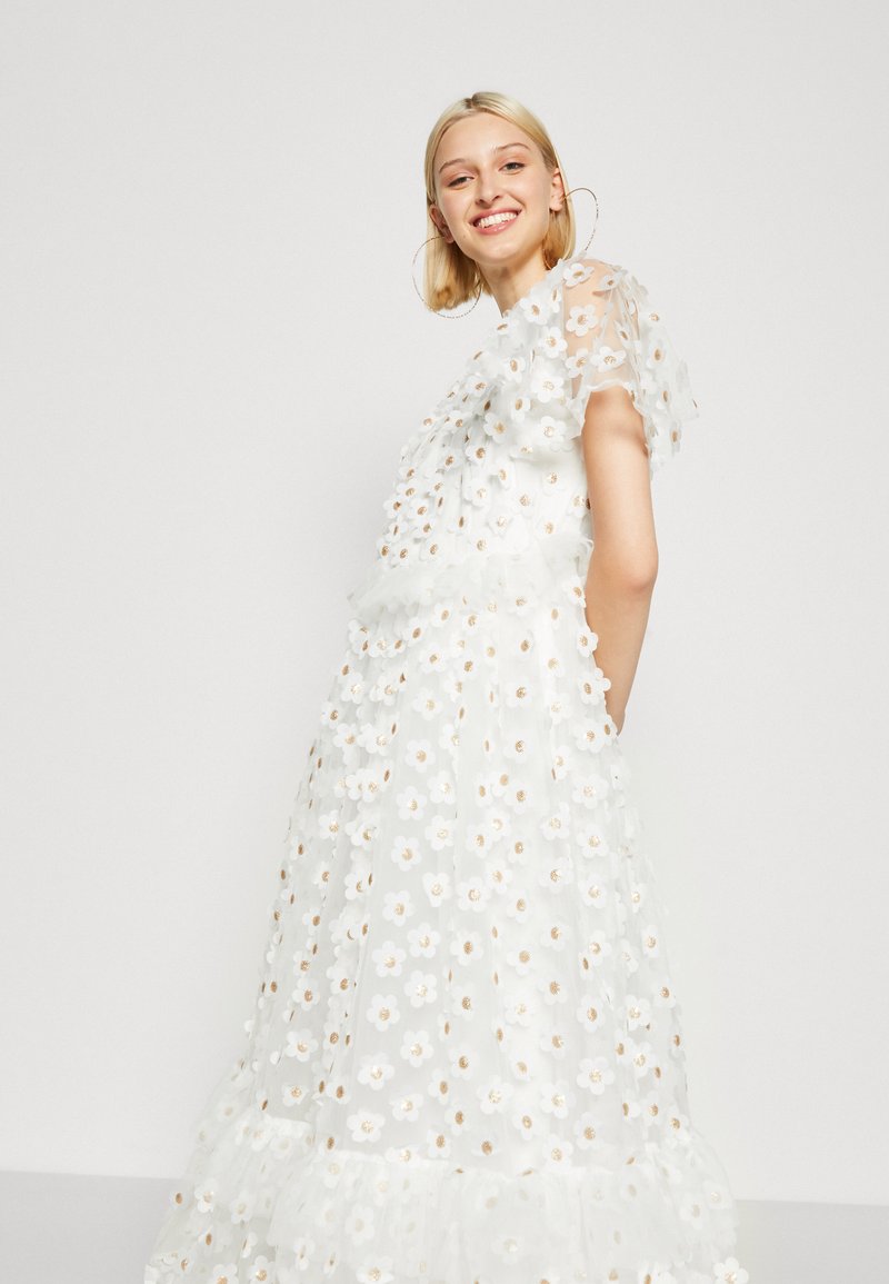 Sister Jane PEACE DAISY DRESS - Ballkleid - ivory/offwhite 