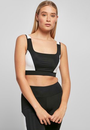 Bustier - black white