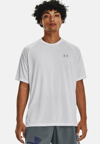 Under Armour TECH REFLECTIVE  - Sportovní tričko - white