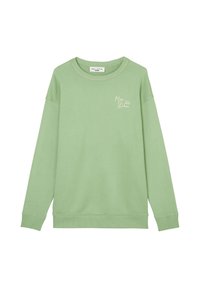 MARC O'POLO DENIM LANGES SWEATSHIRT RELAXED AUS BIO-BAUMWOLL-MIX - Sweater - herbal garden