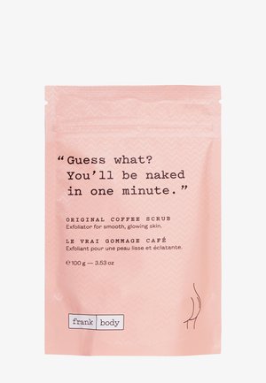 FRANK BODY ORIGINAL COFFEE SCRUB  - Body Exfoliator