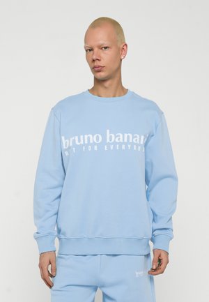 Bruno Banani BASIC LOGO PRINT CREW - Pusa - turquoise
