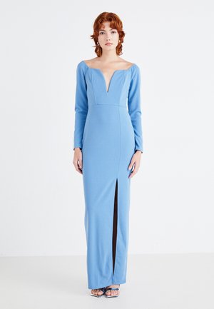 WAL G. WEDDING TILLY V NECK MAXI - Společenské šaty - cornflower blue