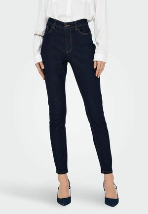 MOON HOHE TAILLE  - Džínsy skinny fit - dark blue denim