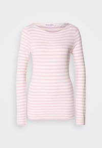LONG SLEEVE BOAT NECK STRIPED - Ilgarankovis viršutinės dalies drabužis - multi/pale lilac
