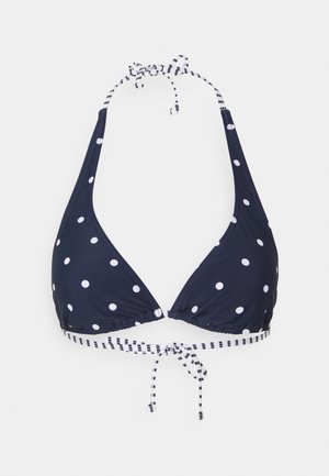 s.Oliver TRIANGEL AUDREY - Bikini augšdaļa - navy/white