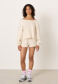 American Vintage ITONAY - Treniņtērpa apakšdaļas - ecru chine