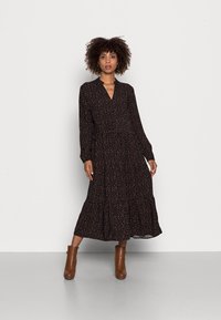 Saint Tropez EDASZ MAXI DRESS - Vestido de dia - blue deep dot fall