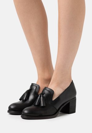 LEATHER - Pumps - black