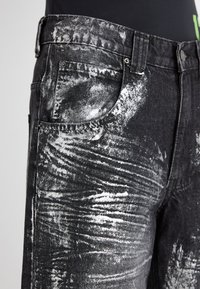 Jaded London LOWRISE COLOSSUS UNISEX - Χαλαρό τζιν - silver