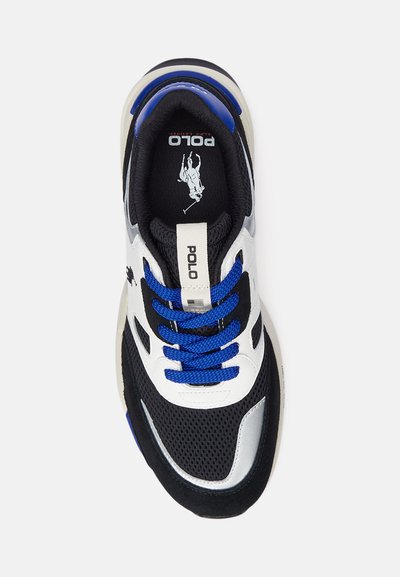 Polo Ralph Lauren JOGGER SUEDE & MESH SNEAKER UNISEX - Joggesko - black/sapphire star