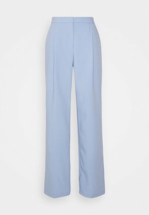 OBJSIGRID WIDE SLIT PANT - Housut - serenity