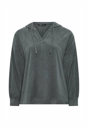 Yours Clothing, PLUS SIZE SWEATSHIRTS & HOODIES - Sweat à capuche - charcoal