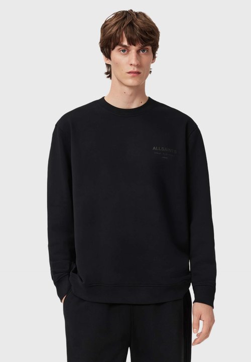 Haut Noir En Soie AllSaints Abi Taille 0 - Manches, Fermeture éclair Latérale, Neuf étiqueté