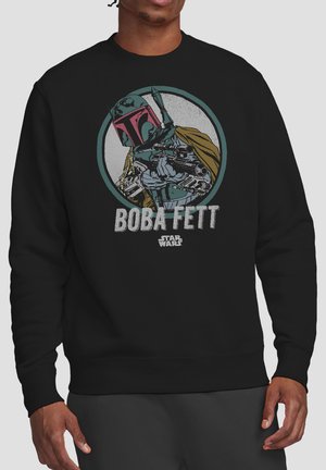 Star Wars STAR WARS RETRO BOBA - Sweatshirt - black