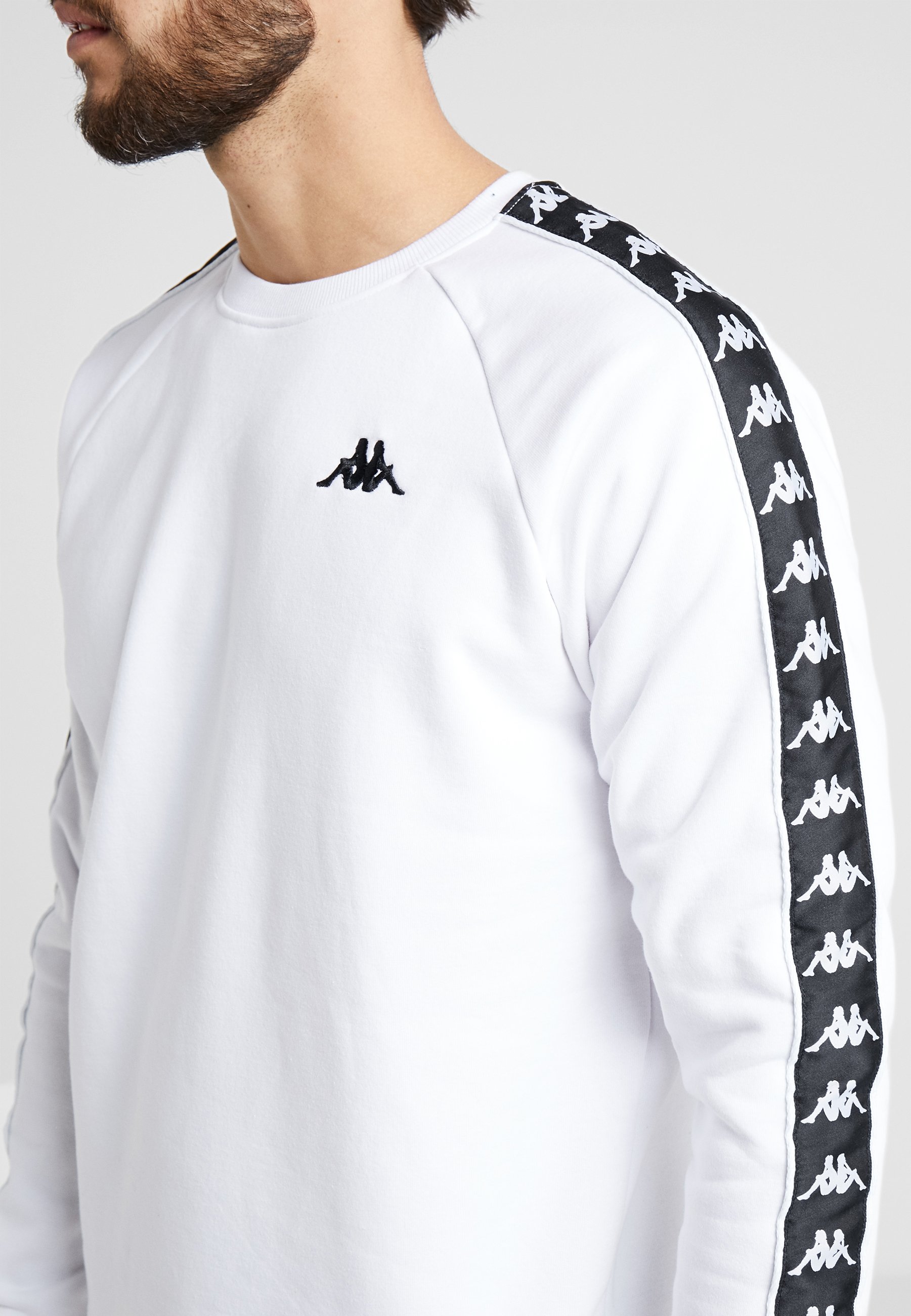 white kappa sweatshirt