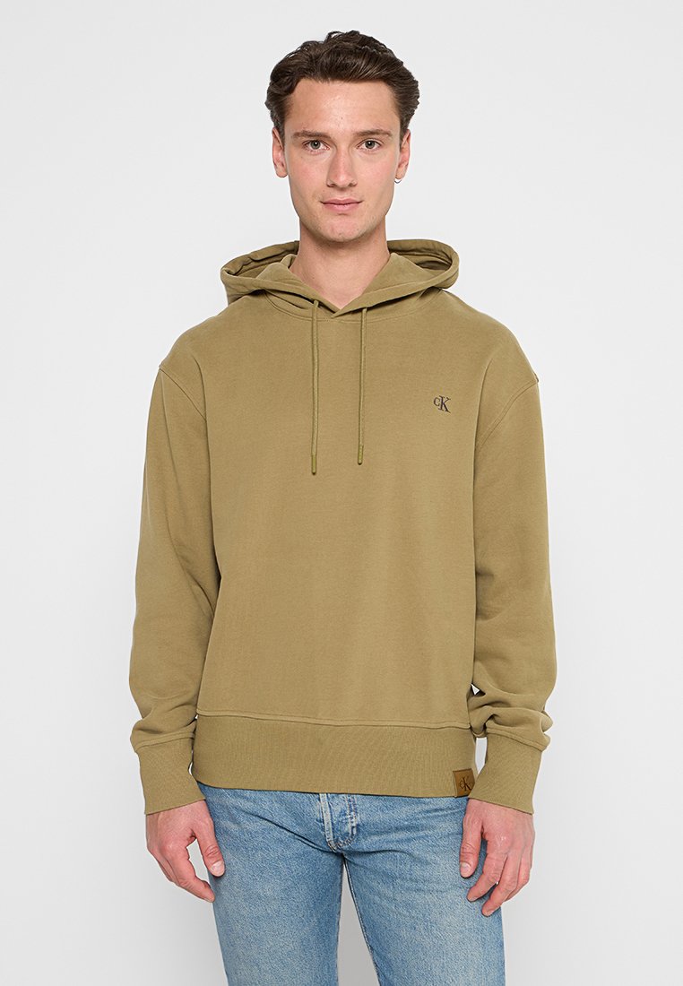 Calvin Klein Jeans Hoodie olijfgroen Calvin Klein Jeans Hoodie olijfgroen