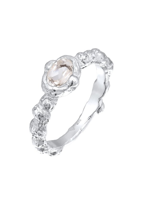 SWIRLY - Ring - silberfarben