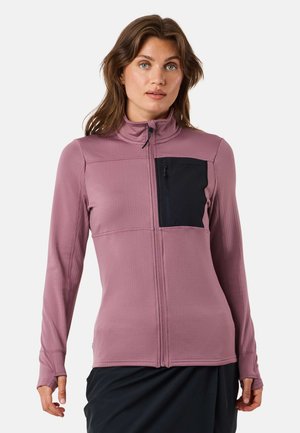 TRONDHEIM MIDLAYER FULL ZIP - Training jacket - dk mauve
