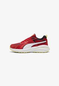 Seleccionado, rosso corsa- white-speed yellow
