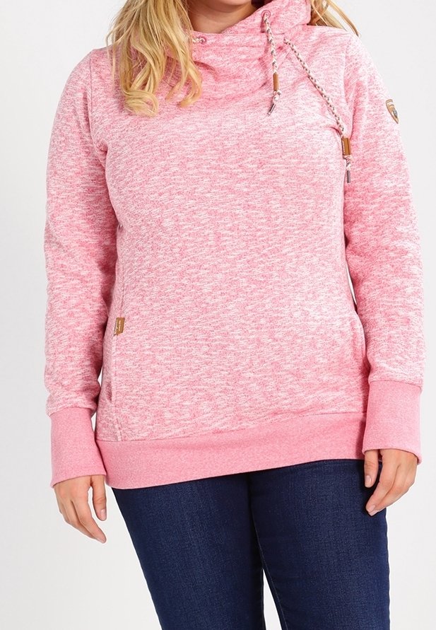 Ragwear Plus Felpa con cappuccio - pink
