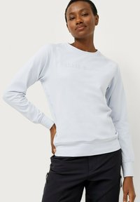 Áhkká FUNKTION LOGO CREWNECK TECH - Sweatshirt - blau