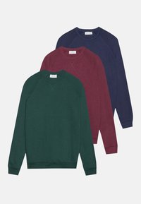 Unselected, dark blue/dark green/bordeaux